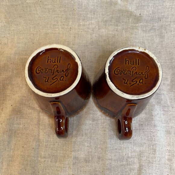 Vintage Hull Set of 2 Bowls & 2 Mugs - Picture 10 of 12
